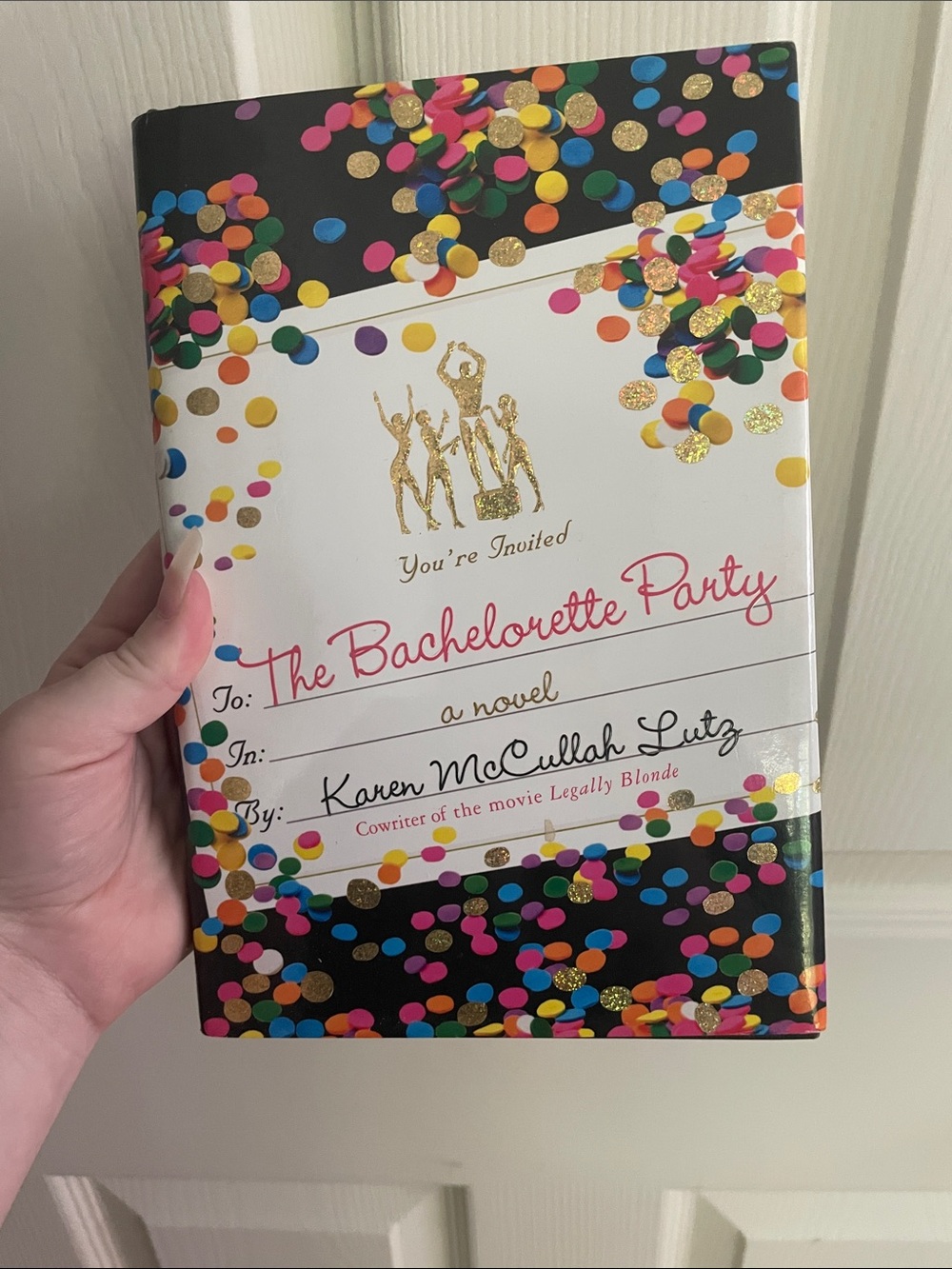 The Bachelorette Party Novel - Confetti Cover (Multicolor)